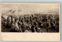 Orleans Das k. b. 12. Infanterie Regiment 11.10.1870 Hoffmann, A. Künstlerkarte