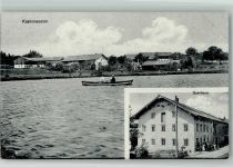 85625 W8019 Kastenseeon , Kr Ebersberg, Oberbay - Katenseeoner See Rudeboot Gasthaus