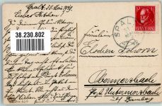 Gott mit Dir Blütenbild 1919