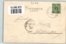 75399 W7267 Unterreichenbach , Kr Calw 1900 - Gasthaus zum Lamm Gartenwirtschaft
