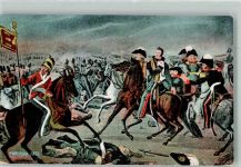 Künstlerkarte Prinz von Oranien 1815