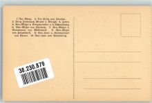 O1510 Potsdam sign. Chodowiecki Daniel Parolesaal d. königl. Schlosses Zieten sitzt Adel Friedrich der Große Künstlerkarte
