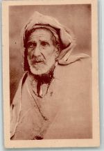Ein alter Mann in landestypischer Kleidung Arab. Volkstyp 1928