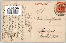 89584 W7930 Ehingen Donau 1918 - Marienkirche Marktplatz Gymnasium Stadtkirche Bahnhof