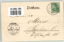 15306 O1211 Carzig 1903 - Dorfkirche Bahnhof Gutshof