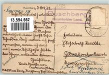 55776 W6589 Ruschberg - Posthilfstelle Ruschberg Gasthaus und Handlung