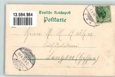 34471 W3549 Volkmarsen 1899 Lithographie Bahnhof Kugels Burg Kriegerdenkmal