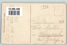 76473 W7557 Iffezheim 1908 - Galopp-Rennbahn Clubtribüne Tribüne