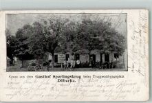 14727 O1831 Döberitz 1905 Foto AK Gasthaus Sperlingskrug