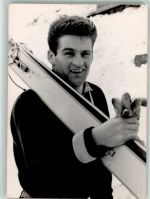 Portrait vom Skispringer Helmut Recknagel Wintersport Foto AK