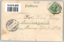 77746 W7601 Schutterwald 1905 Lithographie Bahnhof Schutterwald Bahnhofsgastätte