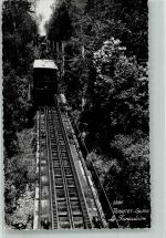 Territet Bergbahn nach Glion Zahnradbahn Foto AK