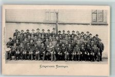 71272 W7253 Renningen Foto AK Kriegerverein Renningen Gruppenfoto