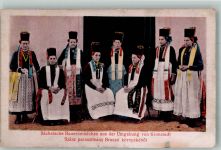Siebenbürgen Bauernmädchen aus der Umgebung von Kronstadt Trachten Rumänien