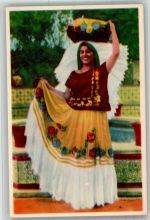 Frau von Oaxaca Trachten Mexiko