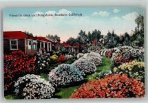 Floral Gardens u. Bungalows Southern California Gartenbau