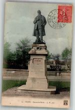 21000 Dijon 1906 Foto AK Denkmal Rude Marke bildseitig