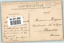 21000 Dijon 1906 Foto AK Denkmal Rude Marke bildseitig