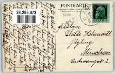 83471 W8240 St. Bartholomä 1913 Künstlerkarte Königssee