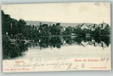 36433 O6200 Bad Salzungen - Seepforte Gruss Ruderboot