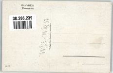 68159 W6800 Mannheim 1922 - Wasserturm