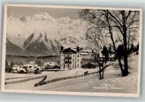 6080 Igls 1925 Winter Hotel Iglerhof