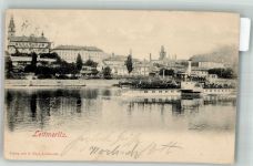 Litomerice Leitmeritz 1904 Foto AK Raddampfer