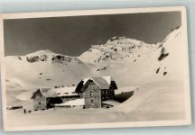 Seekarhaus Winter Hüttenstempel