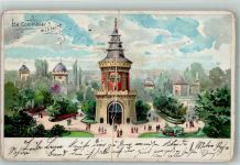 Oppeln Opole 1904 Gebrauchsspuren Ort lt. Stempel Mittelburg Lithograhie