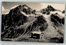 Darmstädter Hütte Foto AK Gasthaus Berghütte