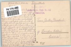 09600 Dun 1914 Foto AK Feldpost WK I Landw.Gren.Regt. Nr.100