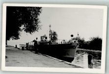 Lötzen Gizycko 1965 Foto AK Motorschiff