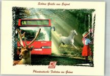 99084 O5000 Erfurt - EVAG Bus Reisen Kind Pferd Hirsch