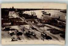 33000 Bordeaux Foto AK Hafen Les Quais