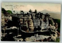 Hrensko Herrnskretschen 1909 Foto AK Prebischtor Böh,Schweiz