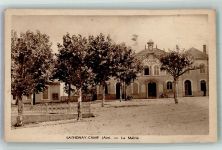 69580 Sathonay-Camp Foto AK Rathaus