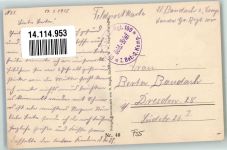 55270 Varennes-en-Argonne 1915 Foto AK Feldpost WK I Gren.Landw.Regt. 100 Trümmer Soldaten Uniform