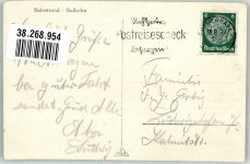 Balestrand Balholmen 1937 Foto AK