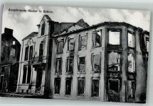 Battice Foto AK Trümmer ausgebrannte Häuser Hotel