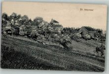 70300 Saint-Sauveur Foto AK Feldpost WK I Rekr. Bat. 21