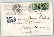 Rinder Müller, A. (München) 1906 Künstlerkarte