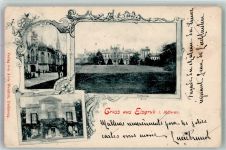 Eisgrub Lednice 1900 Foto AK Schloss Kirche