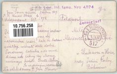 sign. Otmar : Slovakisches Mädchen mit Puffärmel Minerva 1109 Trachten Slowakei 1917 Künstlerkarte
