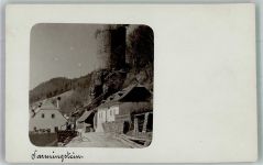 4382 Sarmingstein Foto AK Ort handschriftlich
