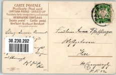 Jugendstil Klee Sekt 1907