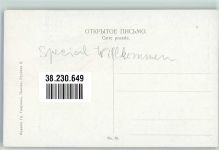 sign. Pstrak Yar. Gast im Haus Muttertag Künstlerkarte