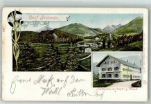 83676 W8171 Jachenau 1903 - Dorf Jachenau Gasthaus zur Post