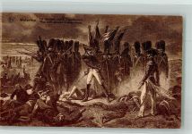 Künstlerkarte General Pierre Cambronne u. d. Kaiserliche Garde