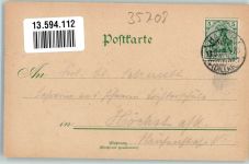 35708 W6342 Haiger 1903 Lithographie Haiger im 15. Jahrhundert Stadtwappen