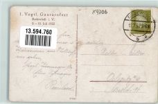 08228 O9706 Rodewisch 1932 - WK II 1. Vogtl. Gauturnfest 1932